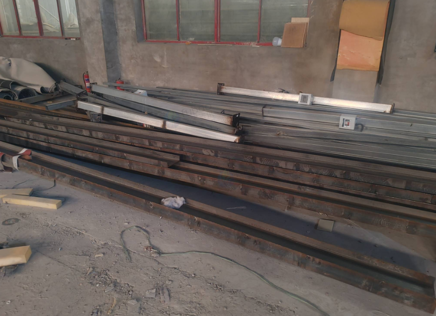 廊坊地区处理工字钢+铁管