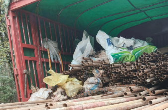 红河地区处理10吨钢管