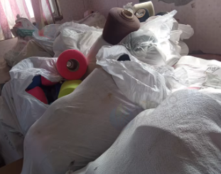 青岛地区工厂处理1批棉纱 纱线