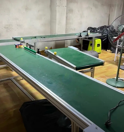 钦州地区公司处理直播间流水线输送带等