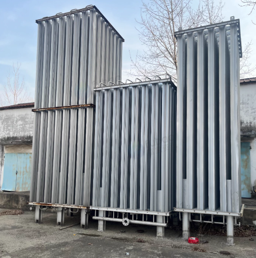 连云港地区工厂处理全铝气化器6套