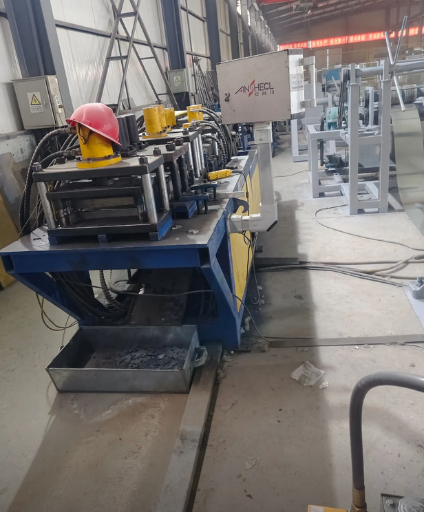 德州地区公司处理安尚川防火阀体生产线