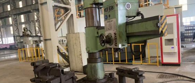 无锡市地区工厂处理摇臂钻床+二手端面铣设备+天然气炉设备+电阻炉2台