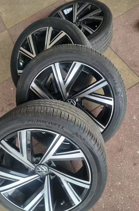 龙岩地区处理18寸轮毂轮胎一套