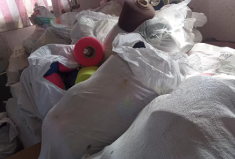 青岛地区工厂处理1批棉纱 纱线