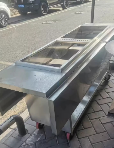 银川地区处理串串车带两个商业电磁炉