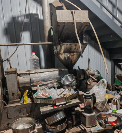 徐州地区工厂处理6YE-150奇丰机械螺旋榨油机