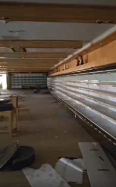 长春地区生鲜超市处理货架多组、冷库2个、风幕柜、冷冻柜、空调风管机、空气能