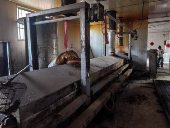 临沂地区食品厂处理油炸生产线