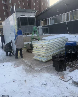 长春地区生鲜超市处理货架多组、冷库2个、风幕柜、冷冻柜、空调风管机、空气能