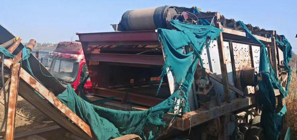 郑州地区工地处理重锤移动破碎机