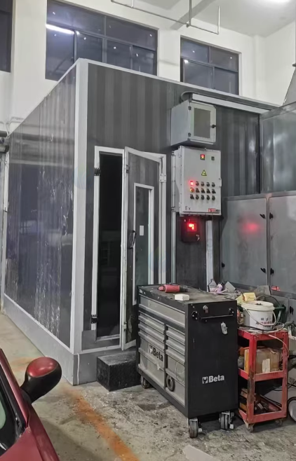 温州地区处理裕釜烤房1台，带1个立方活性炭环保柜