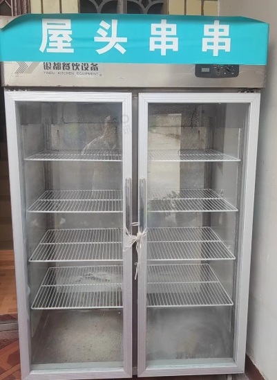 成都地区处理银都双门保鲜柜