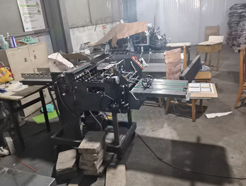 石家庄地区处理骑马订，折页机，膜切机，过胶机，划线机，印刷设备