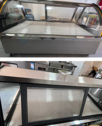 玉溪地区自用处理1.5长单温展示柜带储物柜