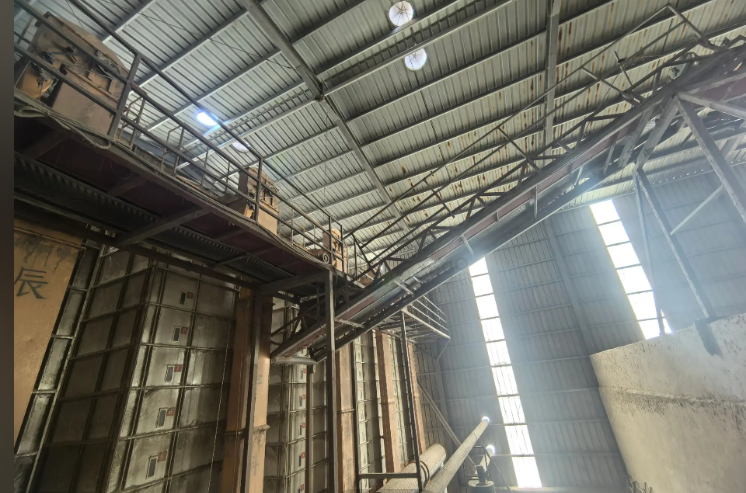 滁州地区工厂处理烘干机全套生产线2条