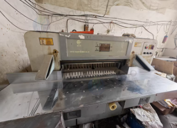 菏泽地区个人处理华岳920数显高速切纸刀 塑封机 北人08机