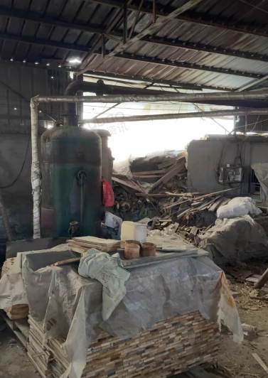 阜阳地区处理木工机械、生态板拼板热压机二压一机械设备带锅炉