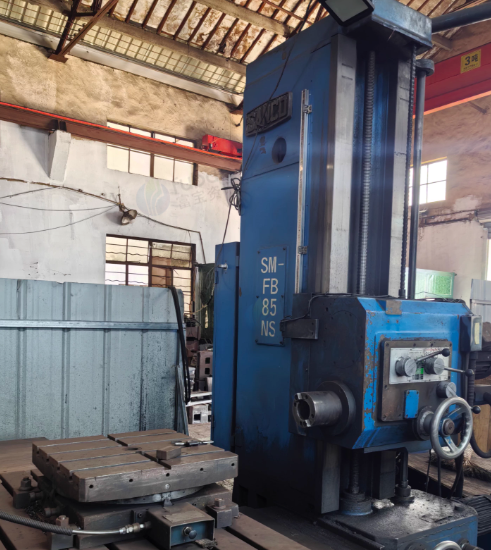 苏州地区工厂处理台湾松颖SM-FB85NS立式镗床