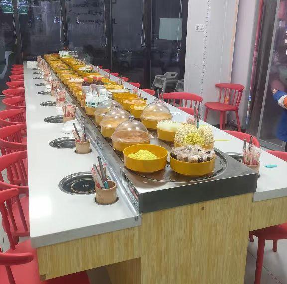 六安市地区处理旋转火锅设备、饮料机