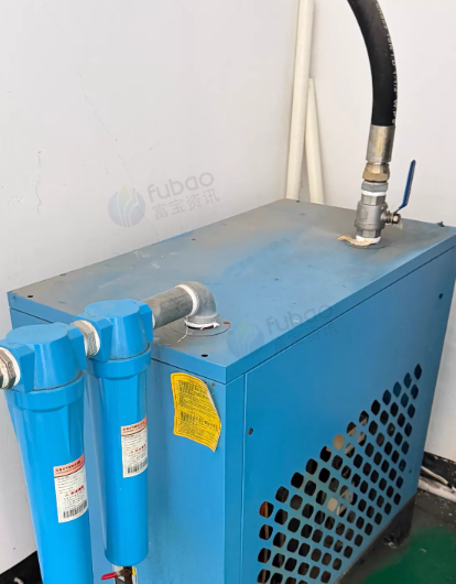 苏州市地区工厂处理开山BMVF37螺杆空压机+储气罐整套