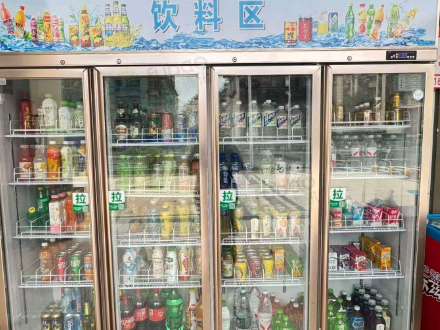 湛江市地区便利店处理货架、收银台、收银系统、冰箱等