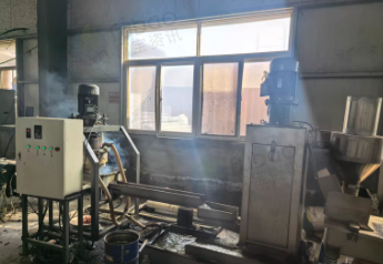 聊城市地区工厂处理广东华星140造粒机