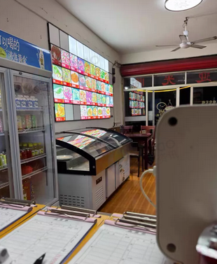 九江市地区处理明档阶梯冰台展示柜