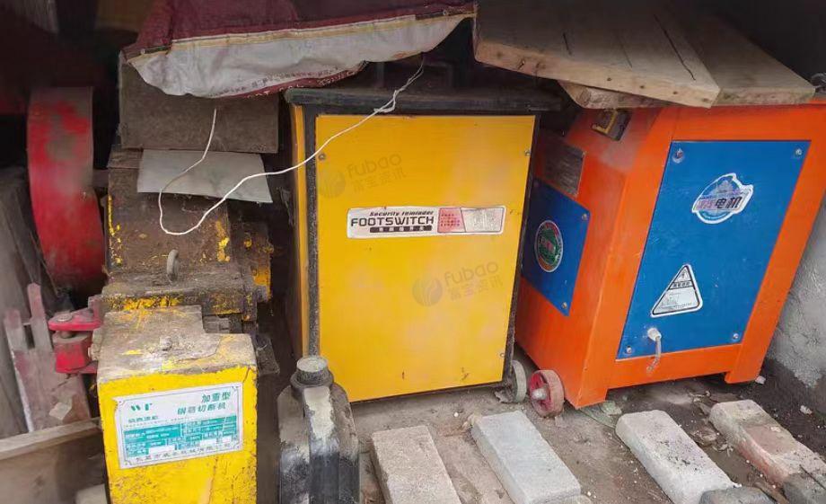 南阳市地区工地处理钢筋弯箍机、切断机