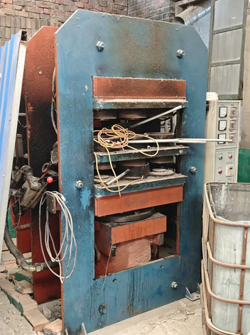 邢台市地区处理两台两层平板硫化机