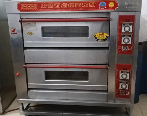 武汉市地区处理双层四盘商用燃气烤箱