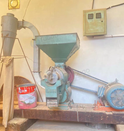 楚雄市地区自用处理双风道碾米机