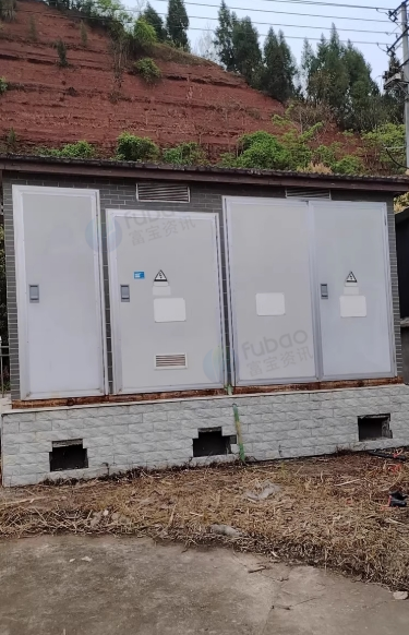 南充市地区处理箱式变电站一套