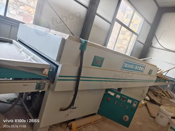 沧州市地区处理三工序雕刻机+半自动吸覆机（倒膜机）