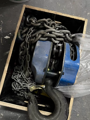 莆田市地区个人处理5吨吊装机手拉葫芦4台、3吨吊装手拉葫芦、垦地开沟机汽油机3台、消防4寸套丝机4台