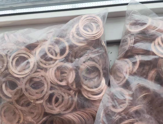 西安市地区处理纯铜垫片