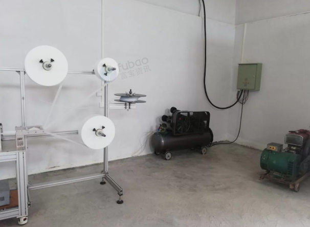 屯昌县地区工厂处理口罩机