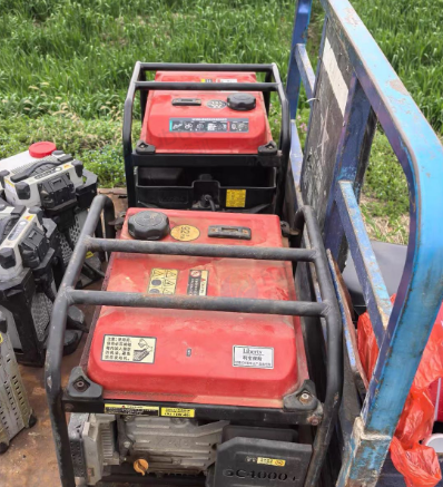 嘉兴市地区处理2台发电机