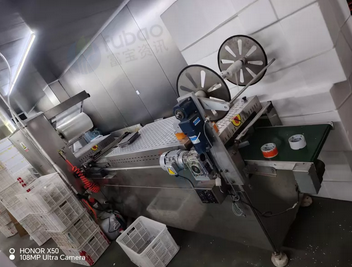 天津市地区处理鲁轩牌全自动连续拉伸气调+软硬膜真空包装机