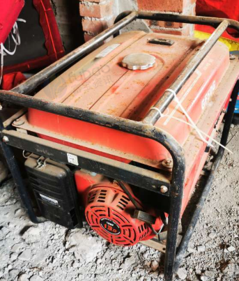 湛江市地区处理2台发电机