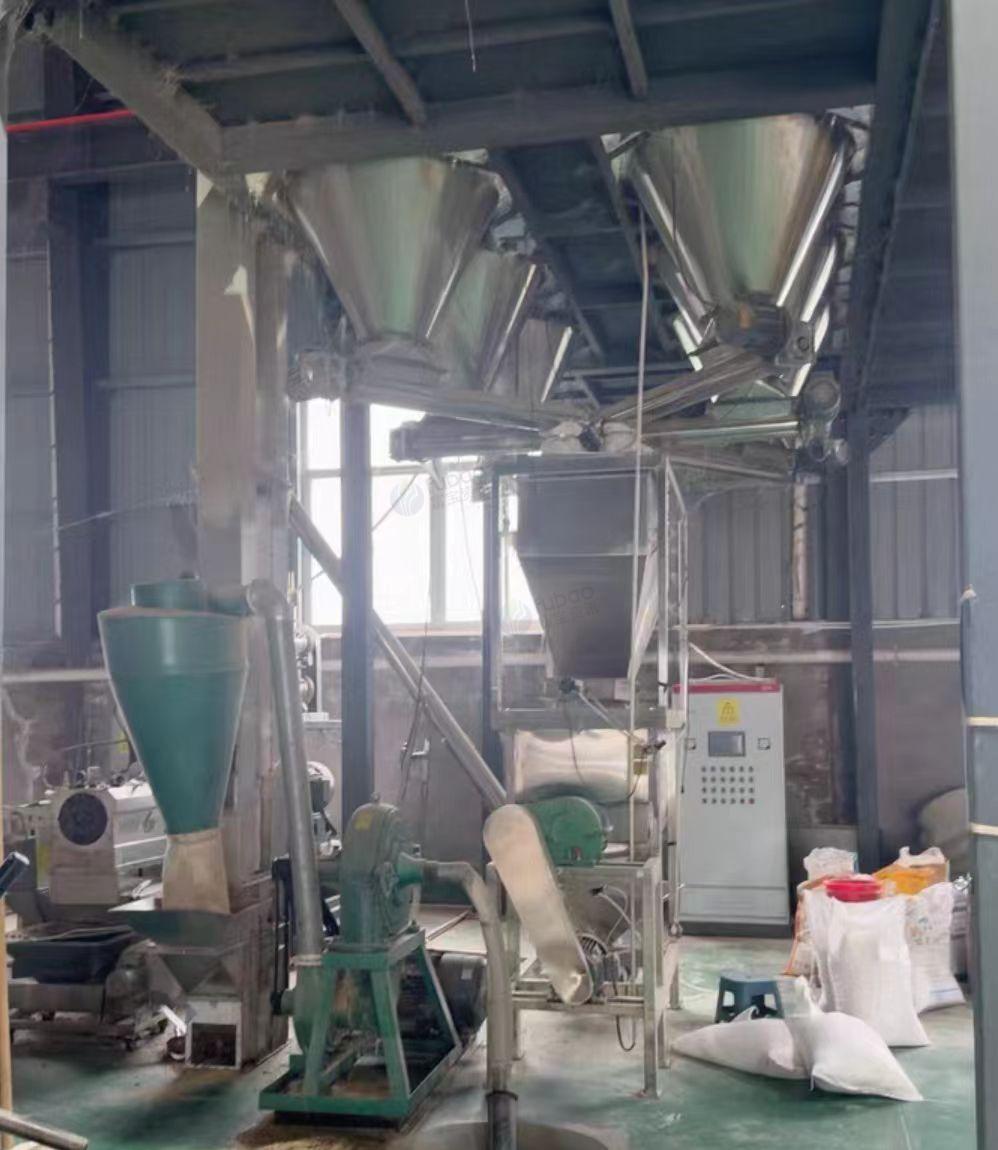 宿州地区工厂处理双螺杆膨化机等全套猫粮狗粮设备