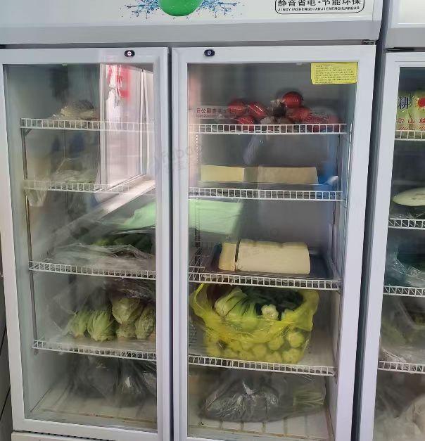 包头地区处理冷风柜、切片机、锯骨头机、2米商用冷柜、30组货架、收银系统等