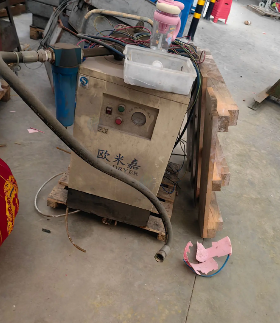 抚州地区工厂处理开山15KW螺杆变频空压机全套设备