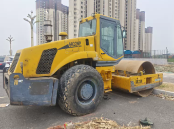 济南市地区处理山推22吨压路机