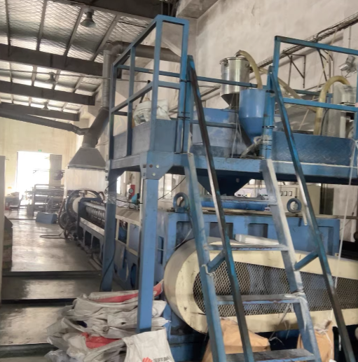 苏州市地区工厂处理125珍珠棉造粒机、EpE珍珠棉发泡机2套