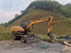 百色地区处理挖掘机