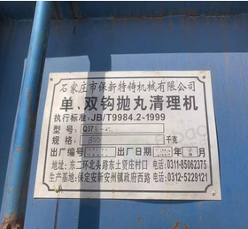 石家庄市地区处理吊钩式抛丸机