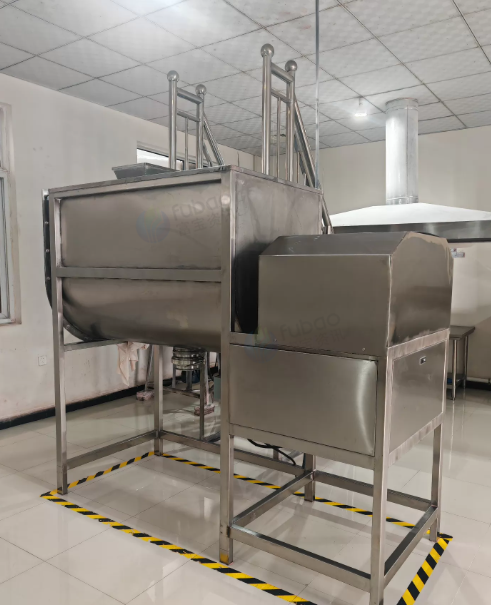 枣庄地区工厂处理1T预拌粉混料机