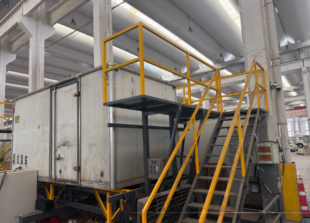 无锡市地区工厂处理4.2车箱生产组装生产线