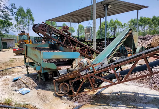 贵港市地区处理12米脱皮机、破碎机等设备